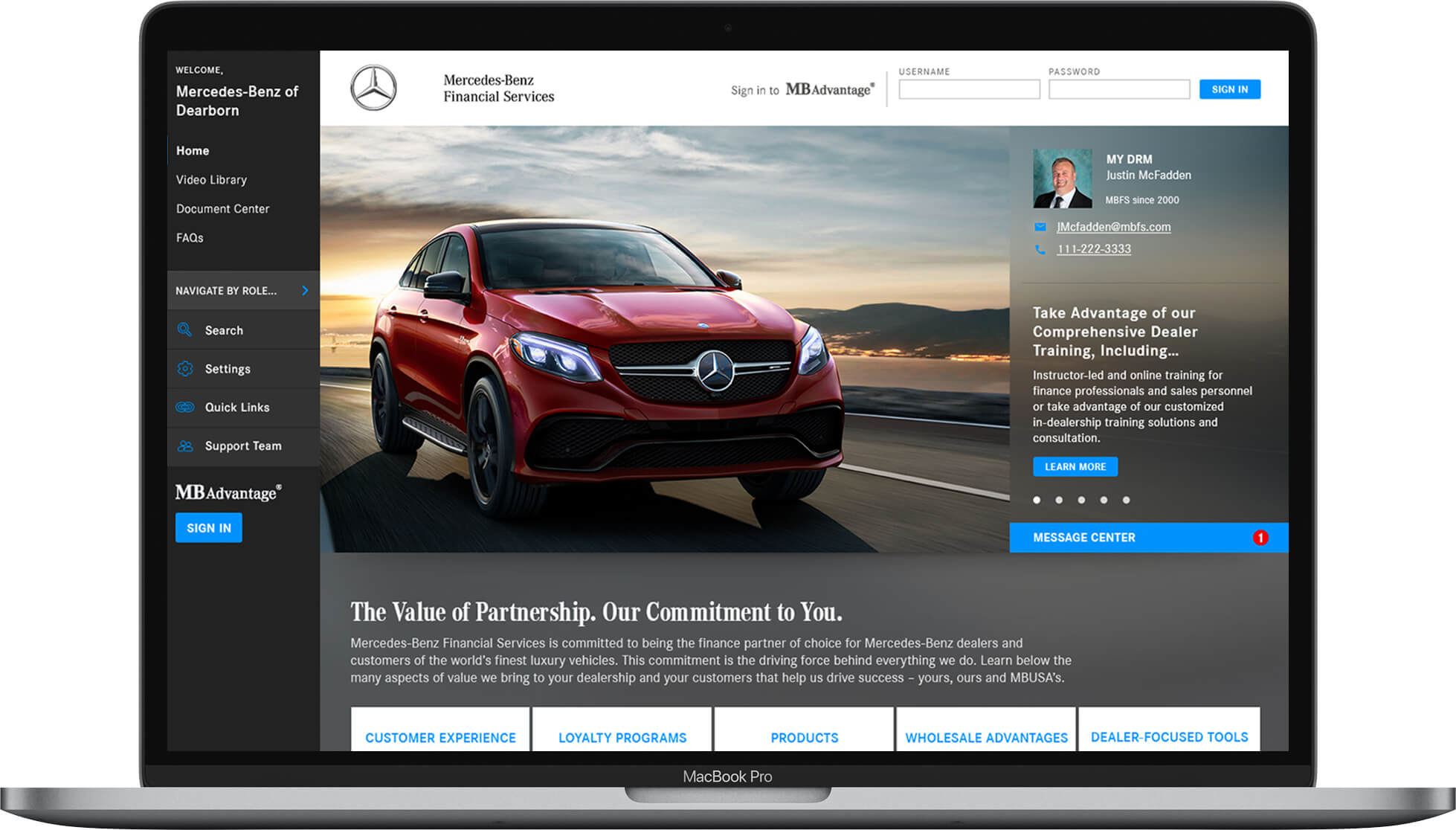 Mercedes-Benz Dealer Microsites