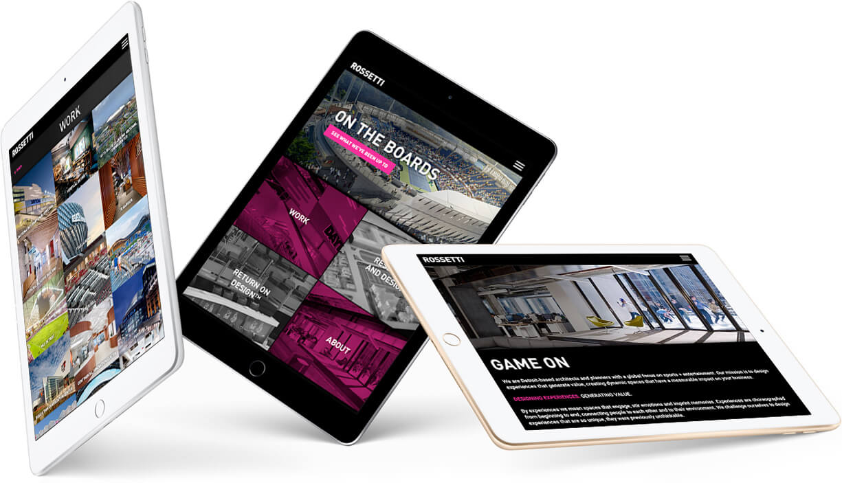 Rossetti Portfolio Web App